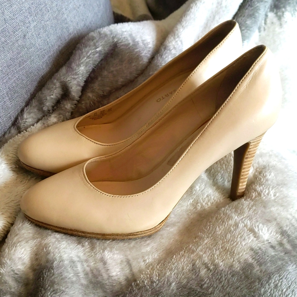 Franco Sarto Nude Heels